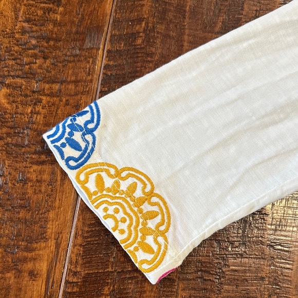 Boden Eda Embroidered Jersey Tunic Dress - Picture 4 of 5